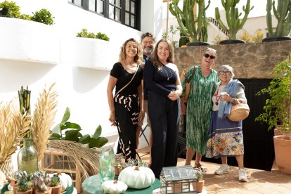 Marta Barón, Jean Michel Rames, Simone Topolski, Guillemette Sanz y Charo García.