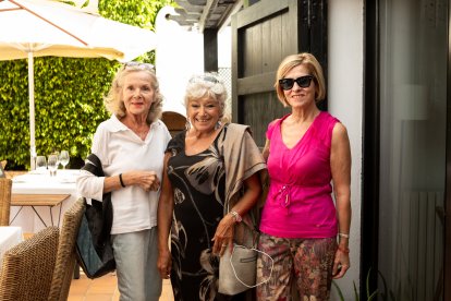 Brigitte Legegai, Anna Pia Riva y María del Castillo Gelde Fernández.