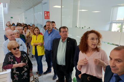 Visita a las nuevas instalaciones de Servicios Sociales en El Ejido.