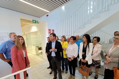 Visita a las nuevas instalaciones de Servicios Sociales en El Ejido.