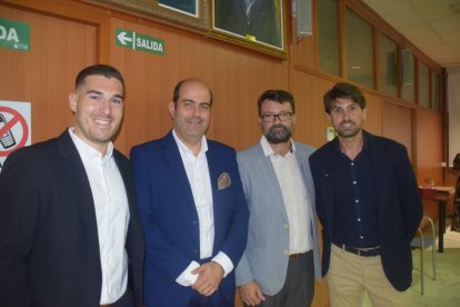 Daniel Segura de Ecoinver, José Gonzaléz de Aire Consultores, José Carricondo de Lakkun y José Mª.Morales de Vera Import.
