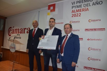 Entrega del premio a Kimitec.