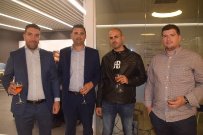 Juan Abad, Pedro González, José Novo y Javier Vargas.