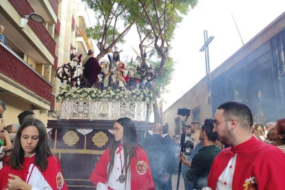 Salida de la Borriquita.