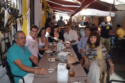 Diego Valera celebrando su cumpleaños.