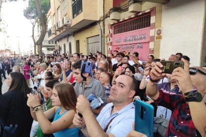 Todos querían inmortalizar la salida.