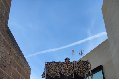 Salida de la Merced  de la Hermandad del Prendimiento.