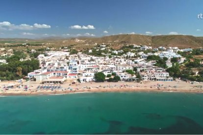 Vista general de Agua Amarga.