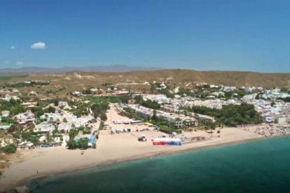 Vista de Agua Amarga.