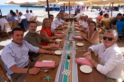 Algunos de los comensales de la segunda prueba del programa.
