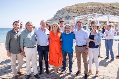 Fotos tomadas tras la grabación del programa.