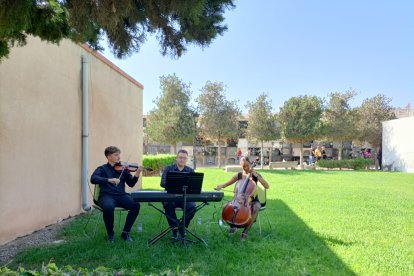 Da Music amenizó parte de la jornada con música de cámara