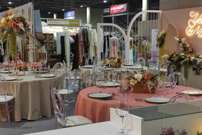 Mesas y montajes para todos los gustos.