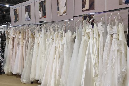 Todo, en ExpoBoda: incluso el vestido de novia.