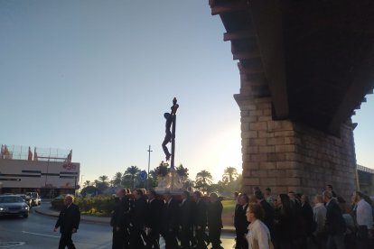 Escenas insólitas del Cristo de la Escucha.