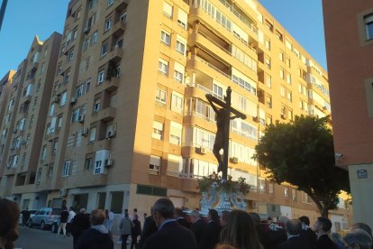 Traslado del Cristo de la Escucha.