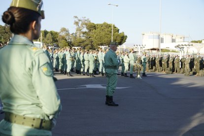 También hay personal de otras unidades del Ejército de Tierra.