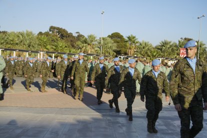 La primera rotación es de 260 militares.