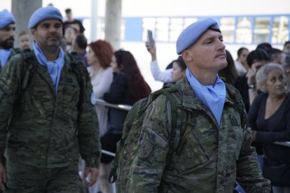 Algunos de los legionarios.