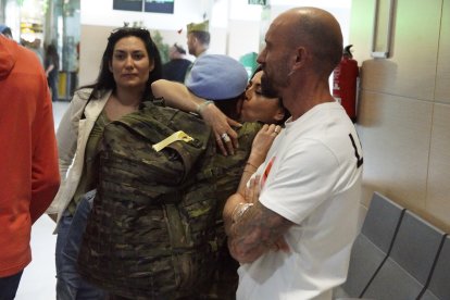 Ya han partido para la misión.