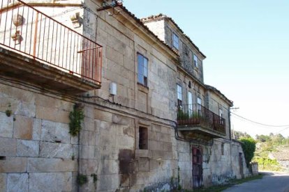 El señorial Pazo de Banga que perteneció a los Quiroga.