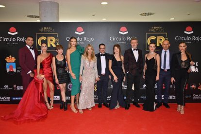 Invitados especiales en la gala.