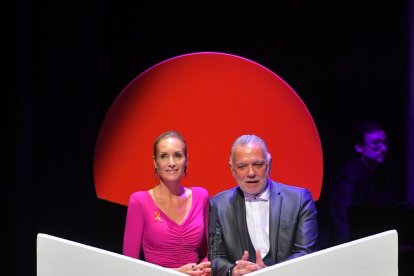 Juan Ramón Lucas y Sandra Ibarra.
