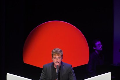 El actor, Carlos Sholz.