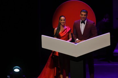 Los influencers, Espe Workout y Borja San Félix.