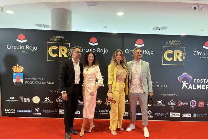 Marco Cimino, Vanesa López, Andrea Cimino y Débora Santana.