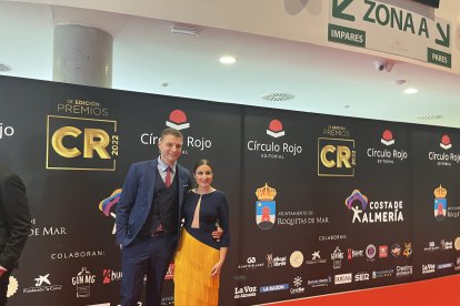 Palmira Ruiz Uclés junto a su acompañante.