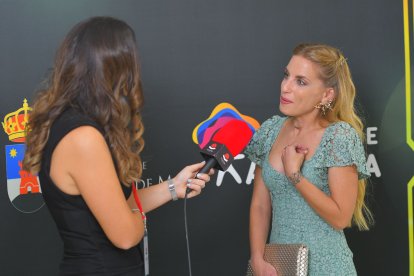 Raquel San Isidro, en la entrevista.