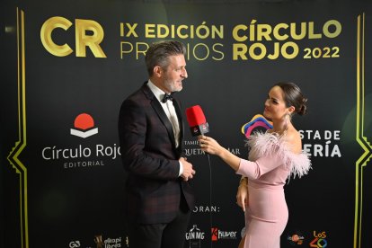 Jesús Olmedo, durante la entrevista.