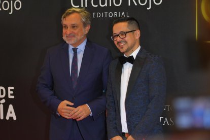 Ángel Escobar junto a Alberto Cerezuela.