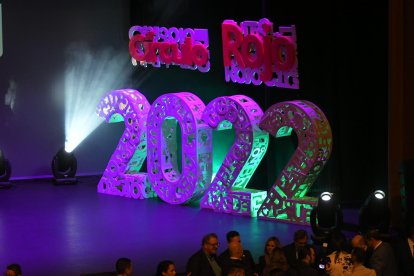 El escenario de la gala.