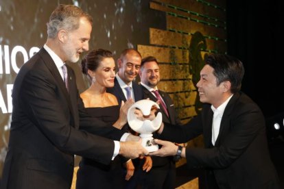 Don Felipe y doña Letizia.