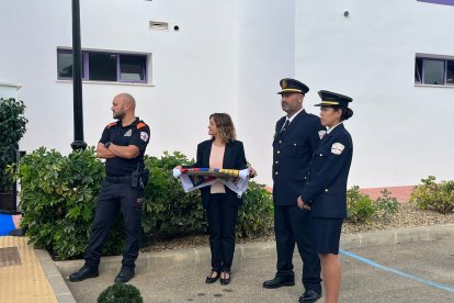 Todo preparado para el izado.