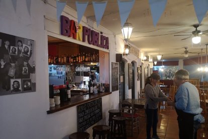 El local visto desde su terraza.