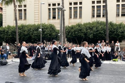Flashmob en el Mirador de la Rambla.