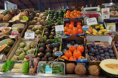 Variedad de fruta.