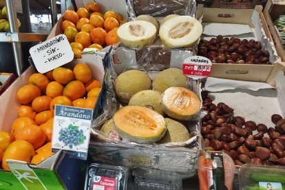 Las frutas en el mercado