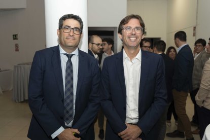 José Antonio Sierra y José Luis Fernández, de Caixabank.