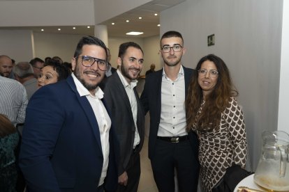 David García, Iván López, Inmaculada Fernández y Javier Ojeda, de Biosur.