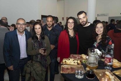 José Manuel López, presidente de Atalaya del Levante; Vanesa López, Rubén García, Carmen María Fernández, Juan Pablo Jurado y Andrea Jiménez.
