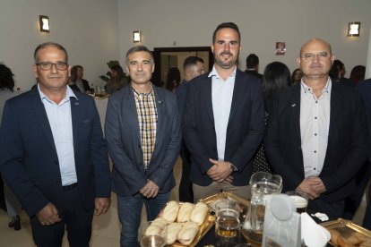 Fernando Milán, Ricardo Capel, Juan Miguel Jiménez y José Manuel Caravaca, de Costa de Níjar.