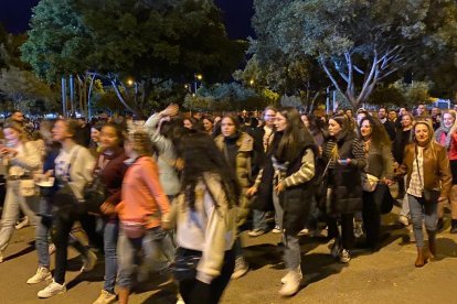 Locura para entrar al estadio.
