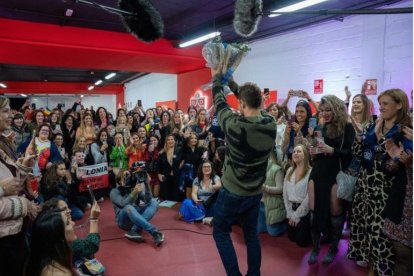 Encuentro de Bisbal con los fans.
