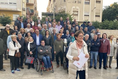 Presentación de Valverde en Plaza de los Derechos Humanos.