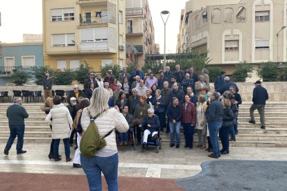 Instantes previos a la foto de familia.