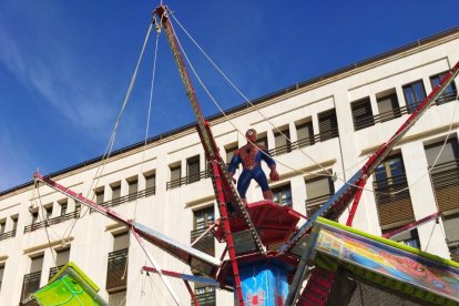 Una atracción para los menores en Navidad.